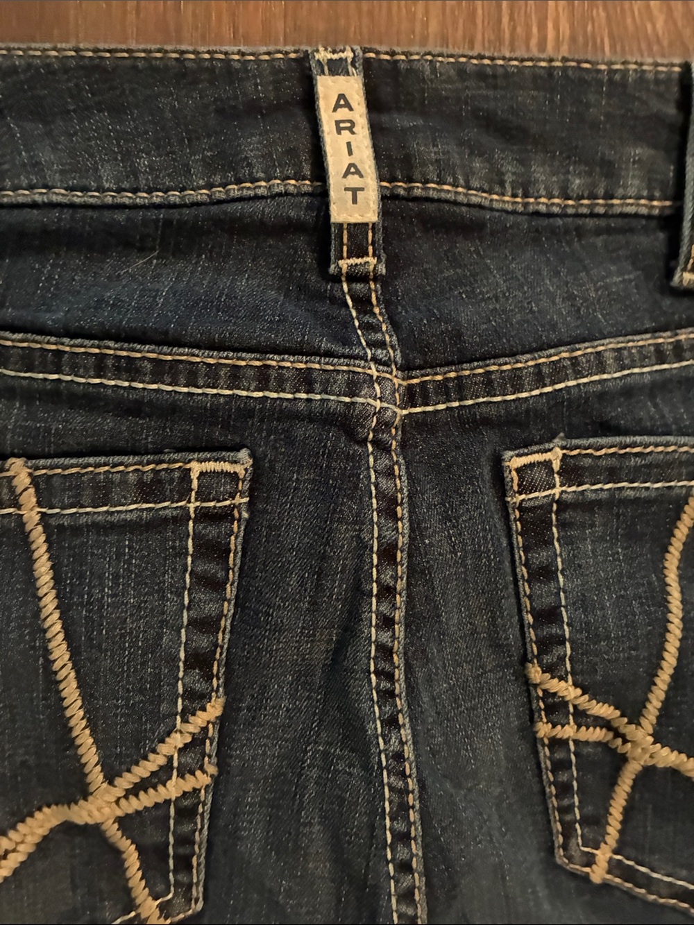 Ariat Denim Dark Blue Women's Bootcut Jeans - Picture 10 of 11